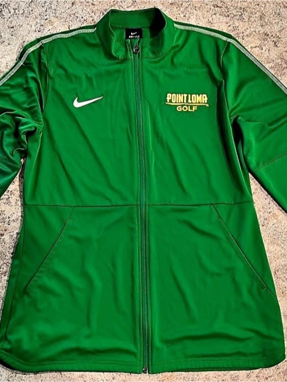 Nike Dri-FIT Golf Jacket Green Large Like New